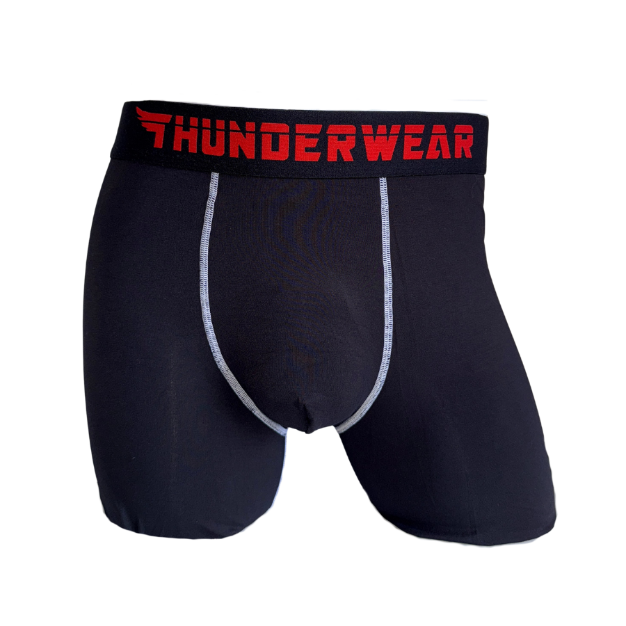 Boxer Briefs - Blackout - 5" inseam + modal
