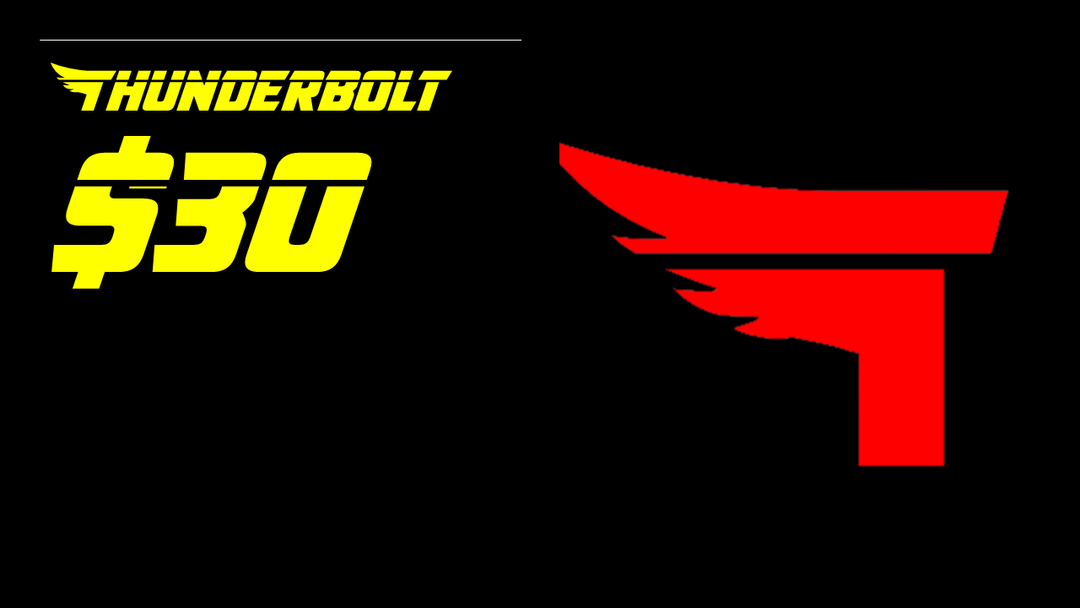 ThunderWear Gift Certificate: $30 - ThunderBolt