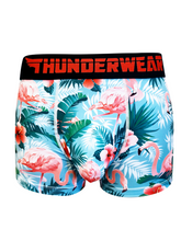 Load image into Gallery viewer, THUNDIES - The Perfect Storm Feat XSpace - Peacocking Flamingos
