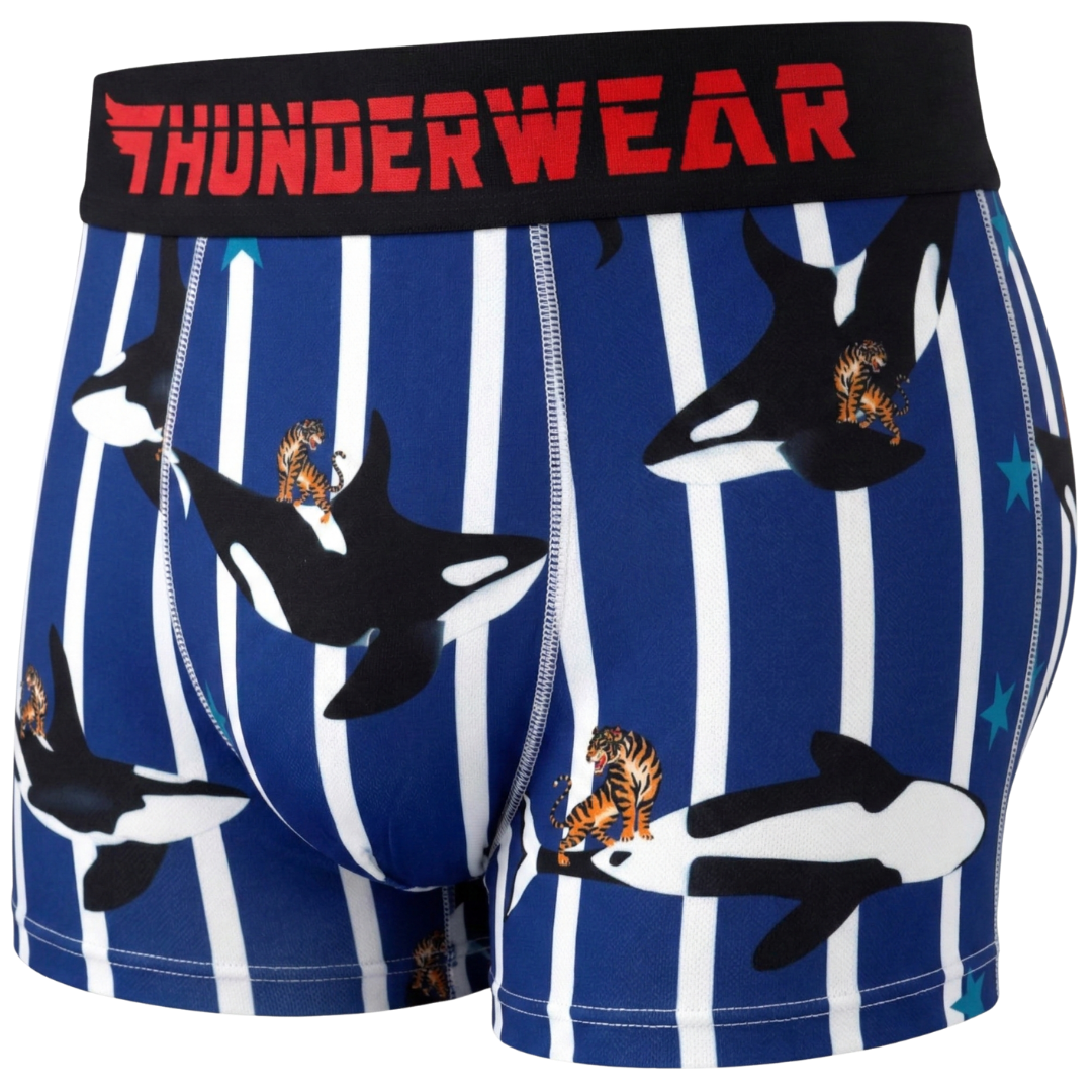 WYLD WYLLIE Men's Sport Quick Dry Trunks - ThunderWear Asia